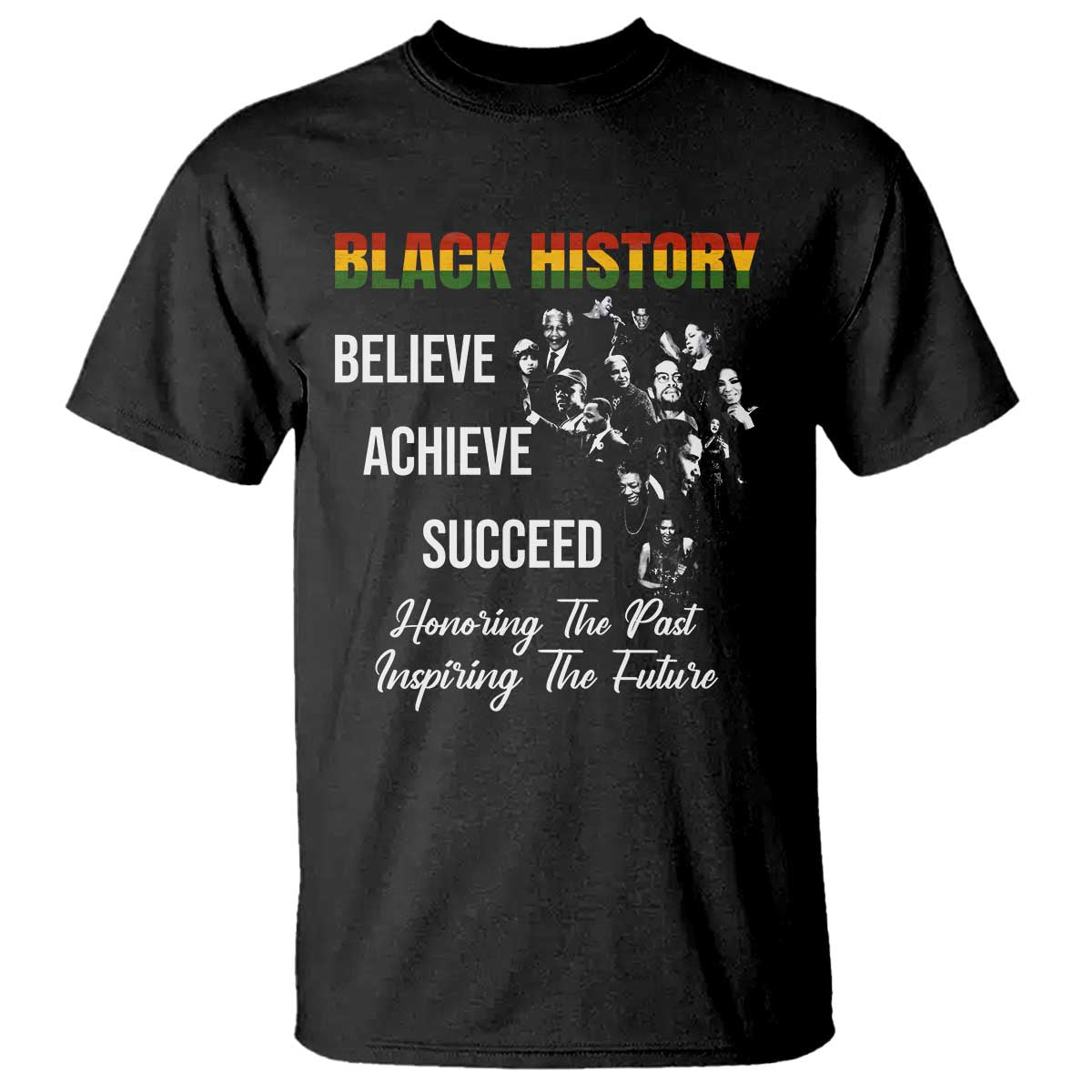 honoring-past-inspiring-future-black-history-month-t-shirt