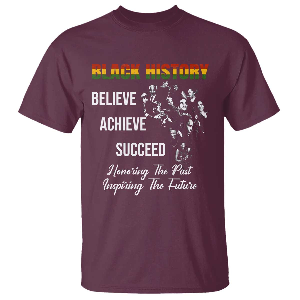 honoring-past-inspiring-future-black-history-month-t-shirt