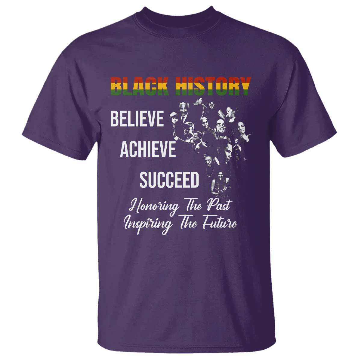 honoring-past-inspiring-future-black-history-month-t-shirt