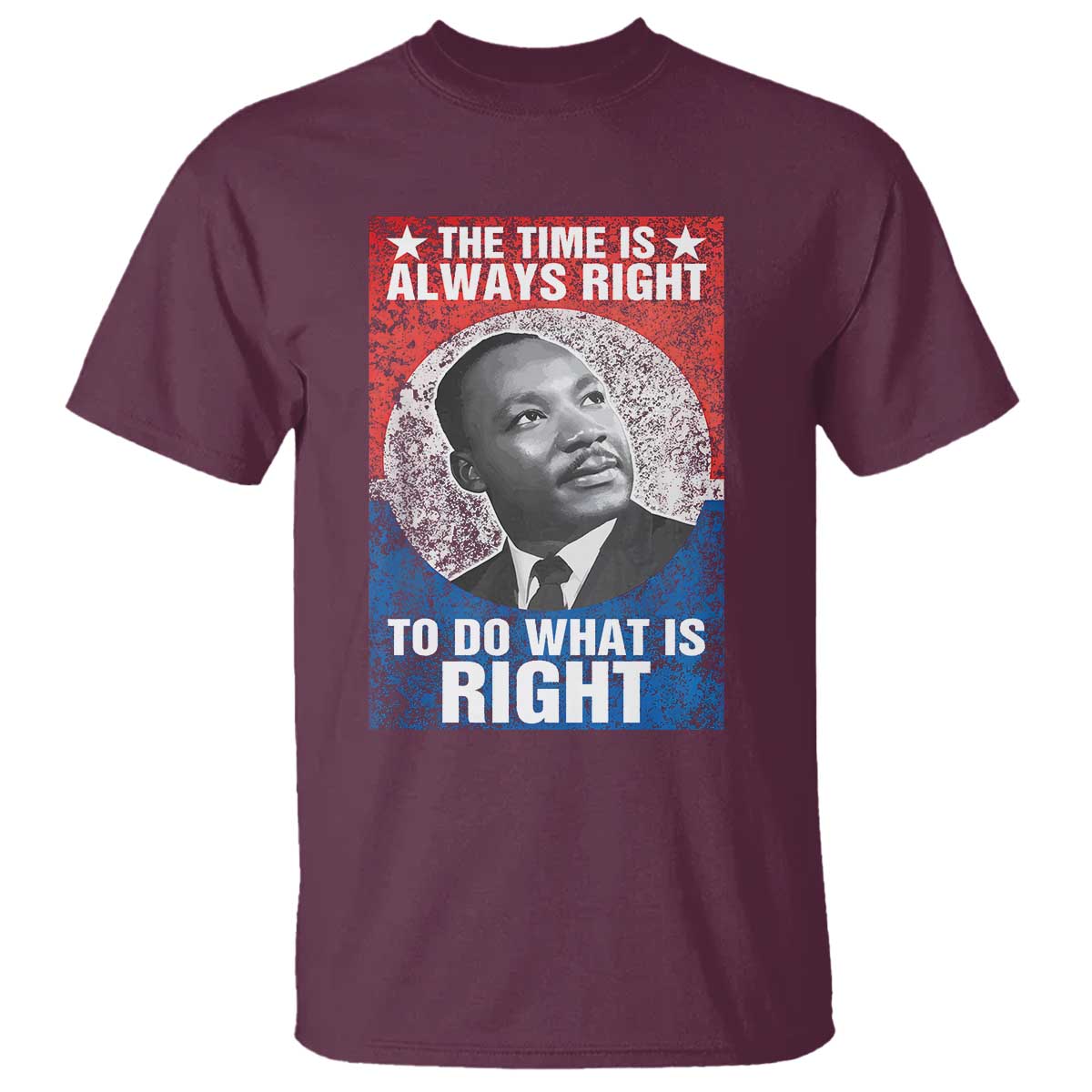martin-luther-king-jr-t-shirt-the-time-is-always-right-civil-rights-black-history-month-mlk-day