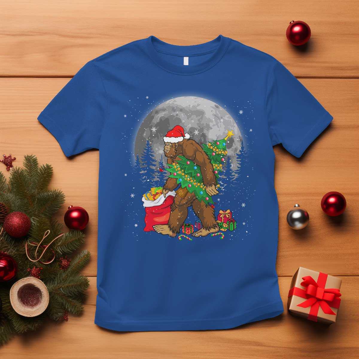 bigfoot-christmas-tree-lights-t-shirt-believe-xmas-sasquatch-lovers-ugly-gift
