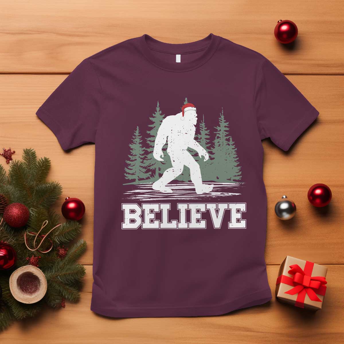 bigfoot-christmas-t-shirt-funny-sasquatch-believe-lovers-gifts