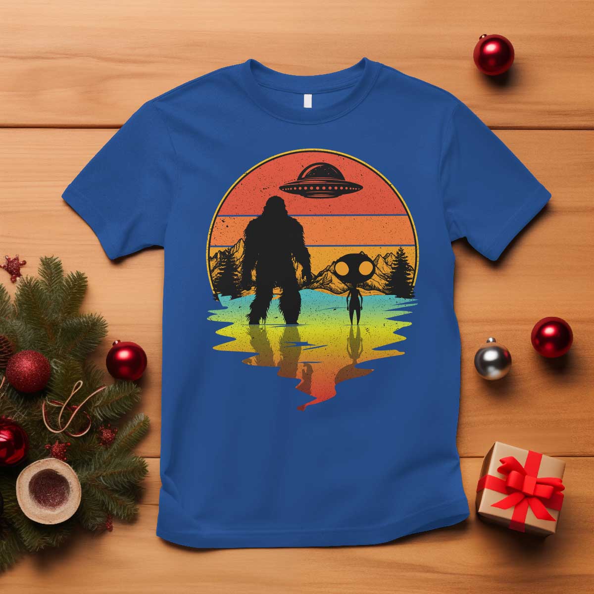 funny-bigfoot-christmas-t-shirt-believe-bigfoot-alien-santa-hat-sasquatch-loves