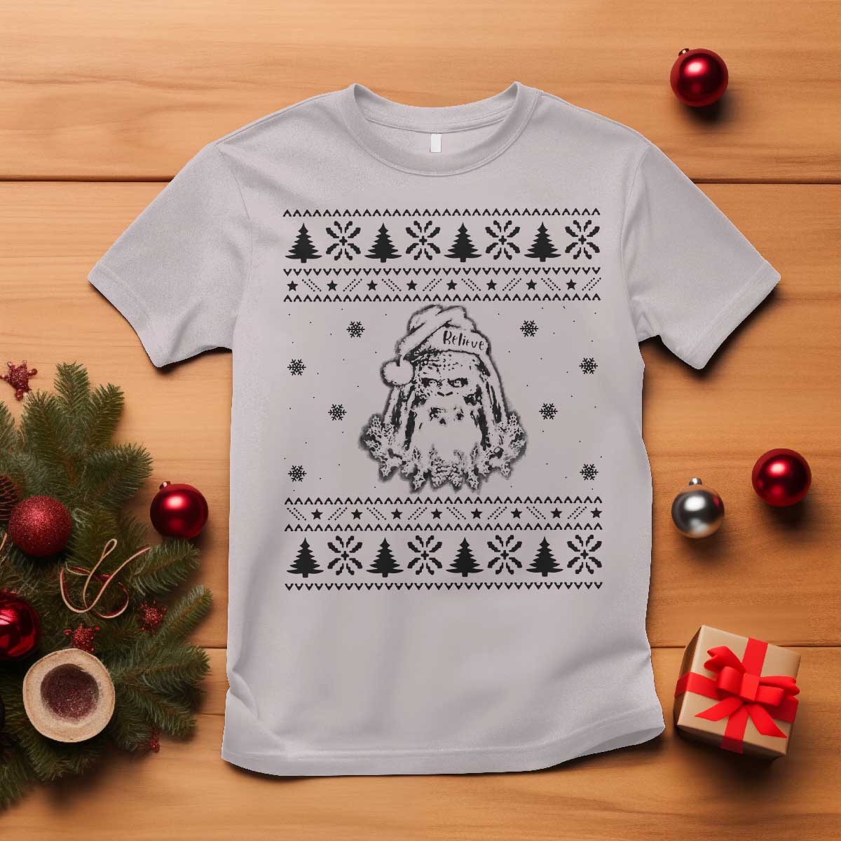 bigfoot-santa-claus-t-shirt-sasquatch-lovers-funny-xmas-ugly