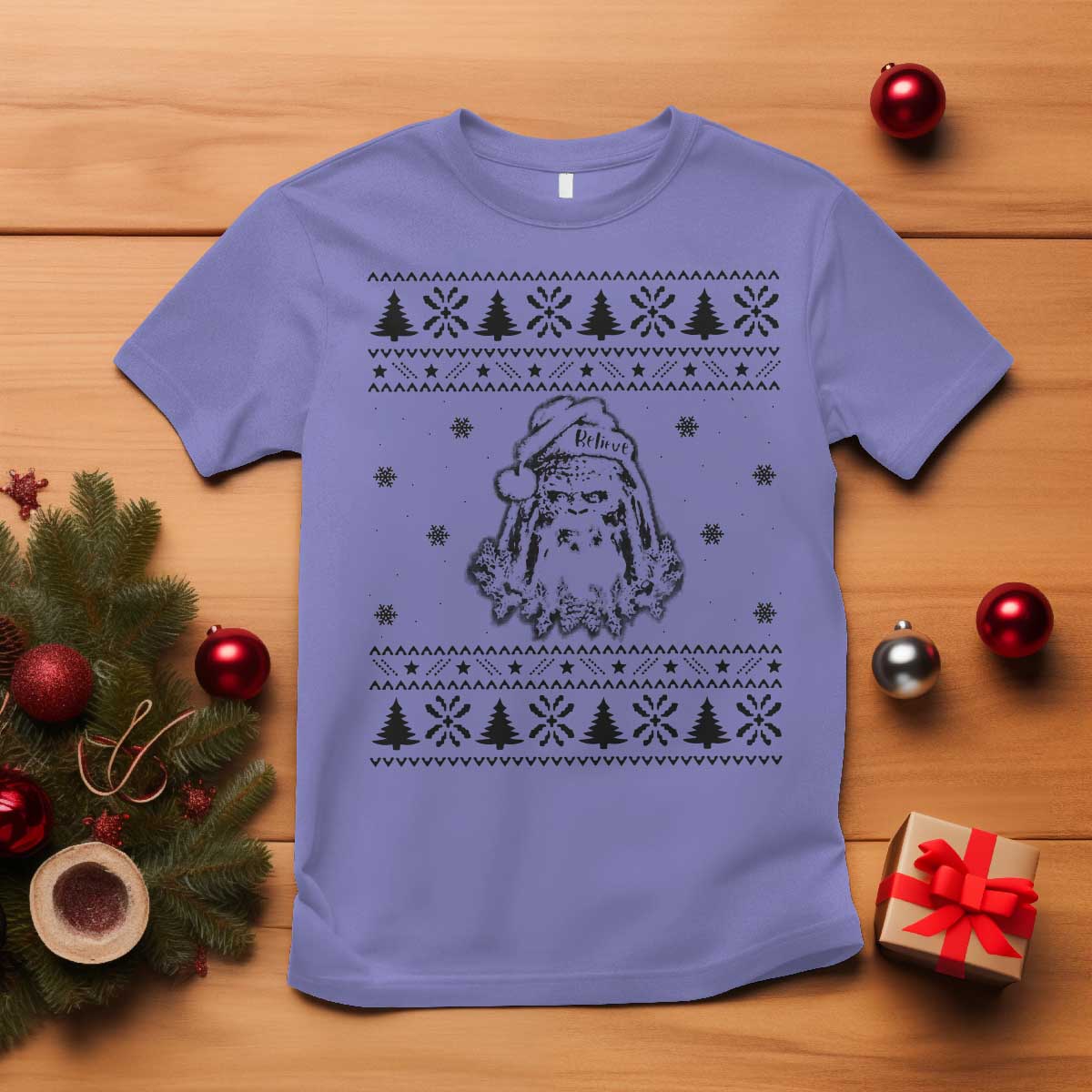 bigfoot-santa-claus-t-shirt-sasquatch-lovers-funny-xmas-ugly