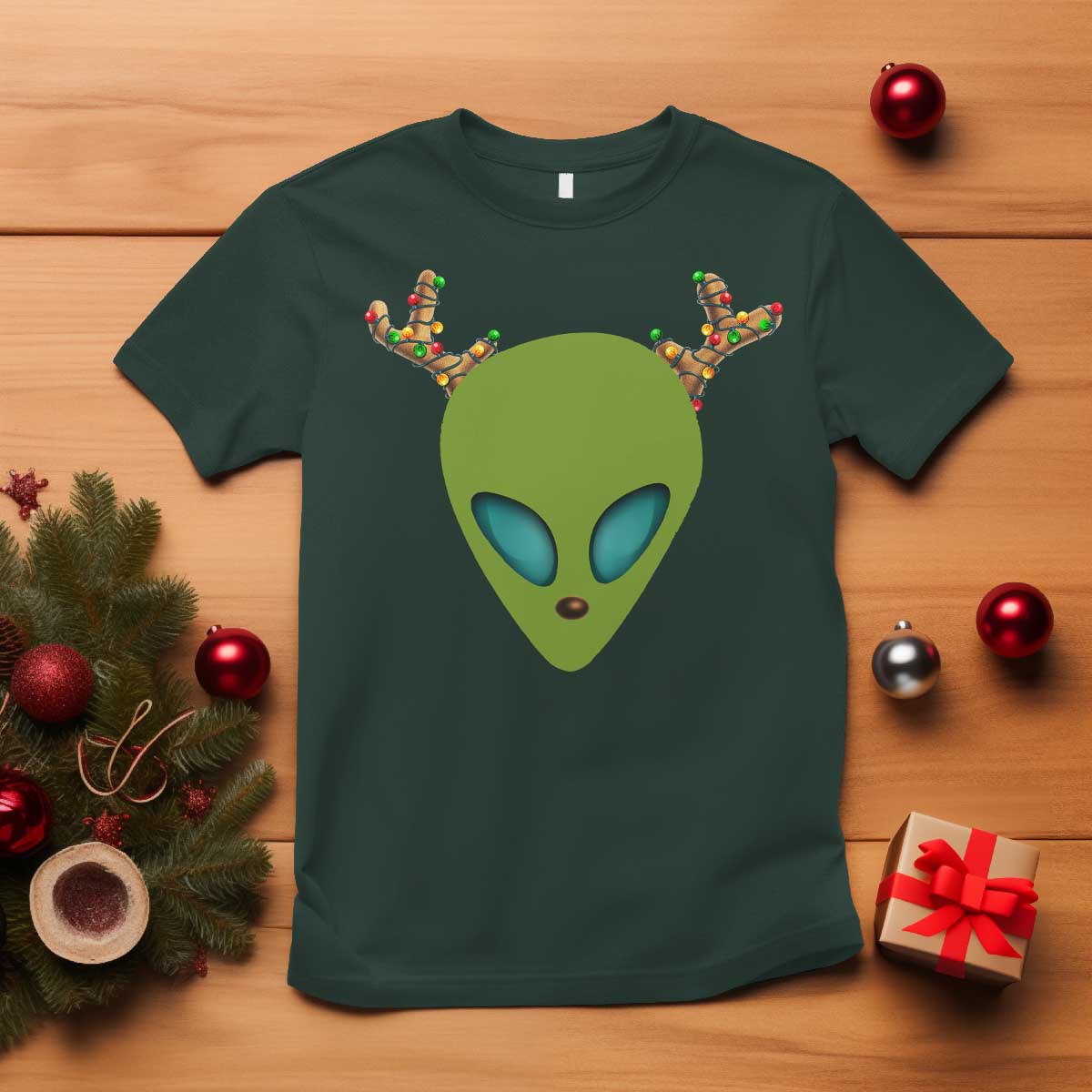 alien-christmas-t-shirt-funny-humans-arent-real-cute-ufo-gift