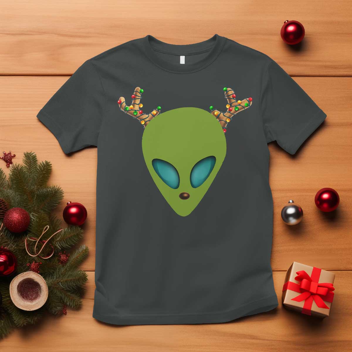 alien-christmas-t-shirt-funny-humans-arent-real-cute-ufo-gift