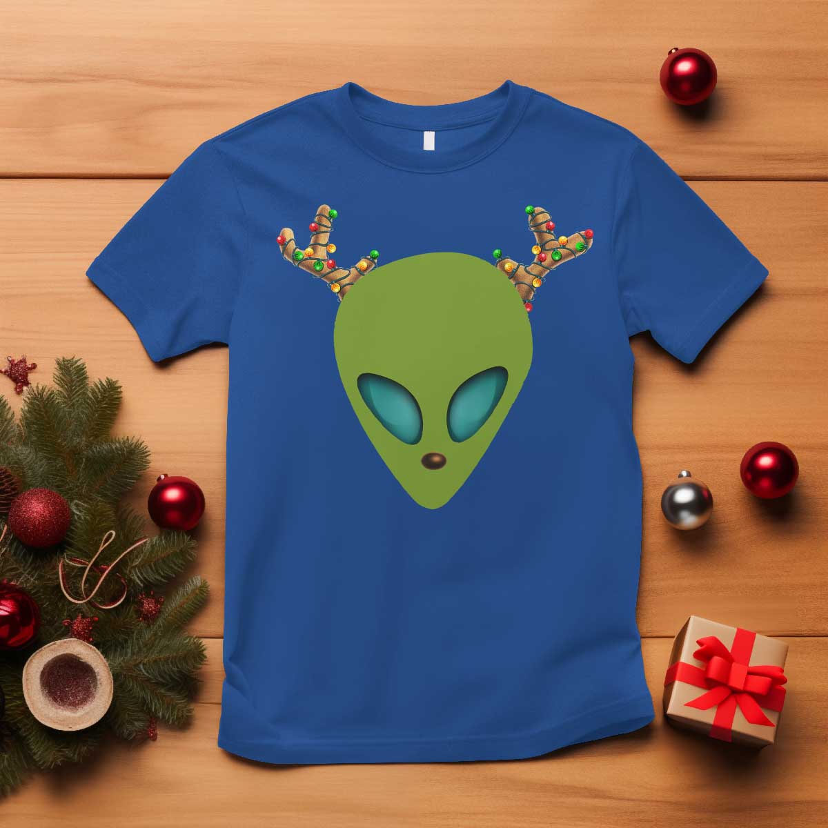 alien-christmas-t-shirt-funny-humans-arent-real-cute-ufo-gift