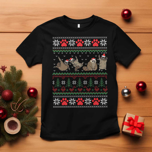 raccoon-christmas-t-shirt-funny-ugly-christmas