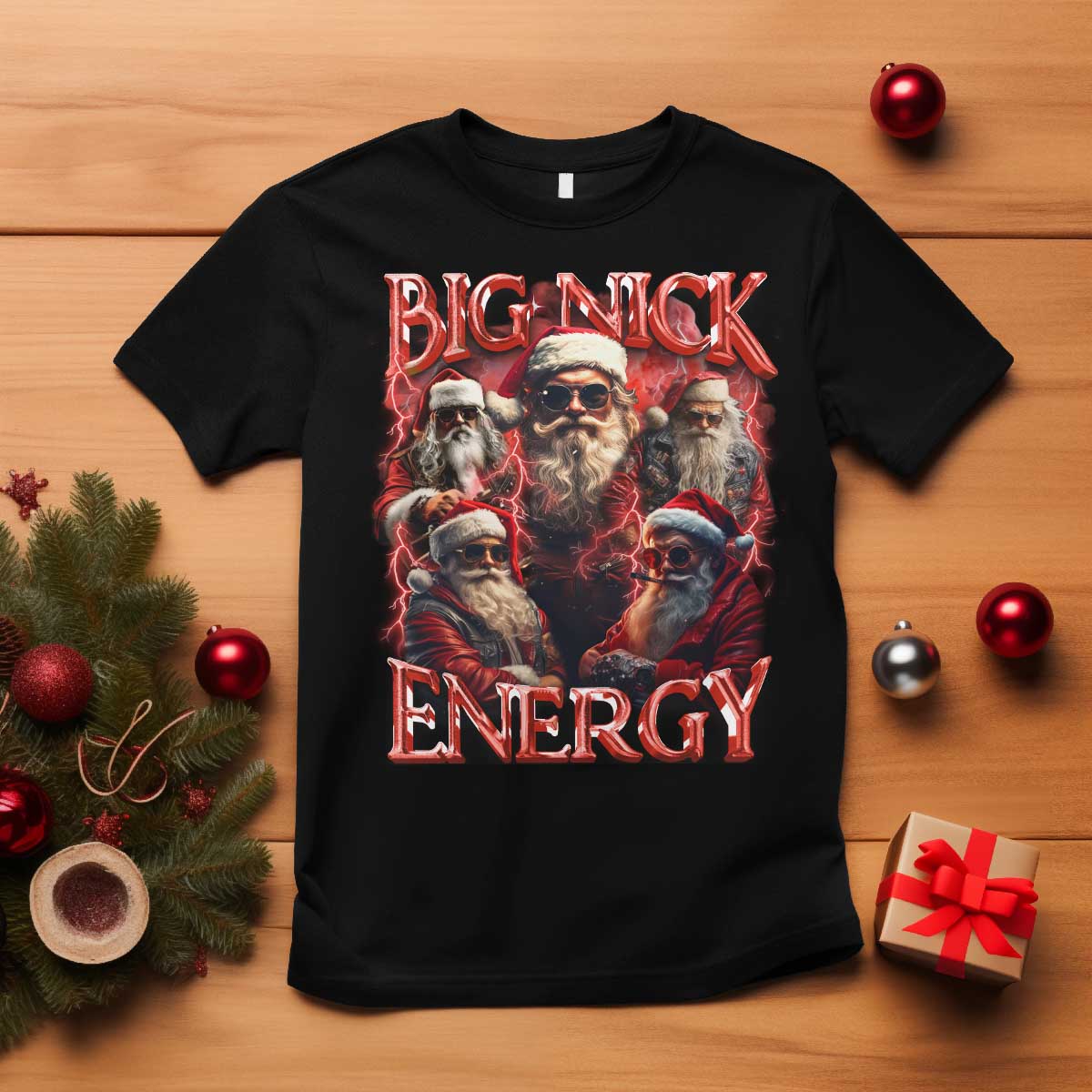 christmas-santa-t-shirt-big-nick-energy-bootleg-rap-tee