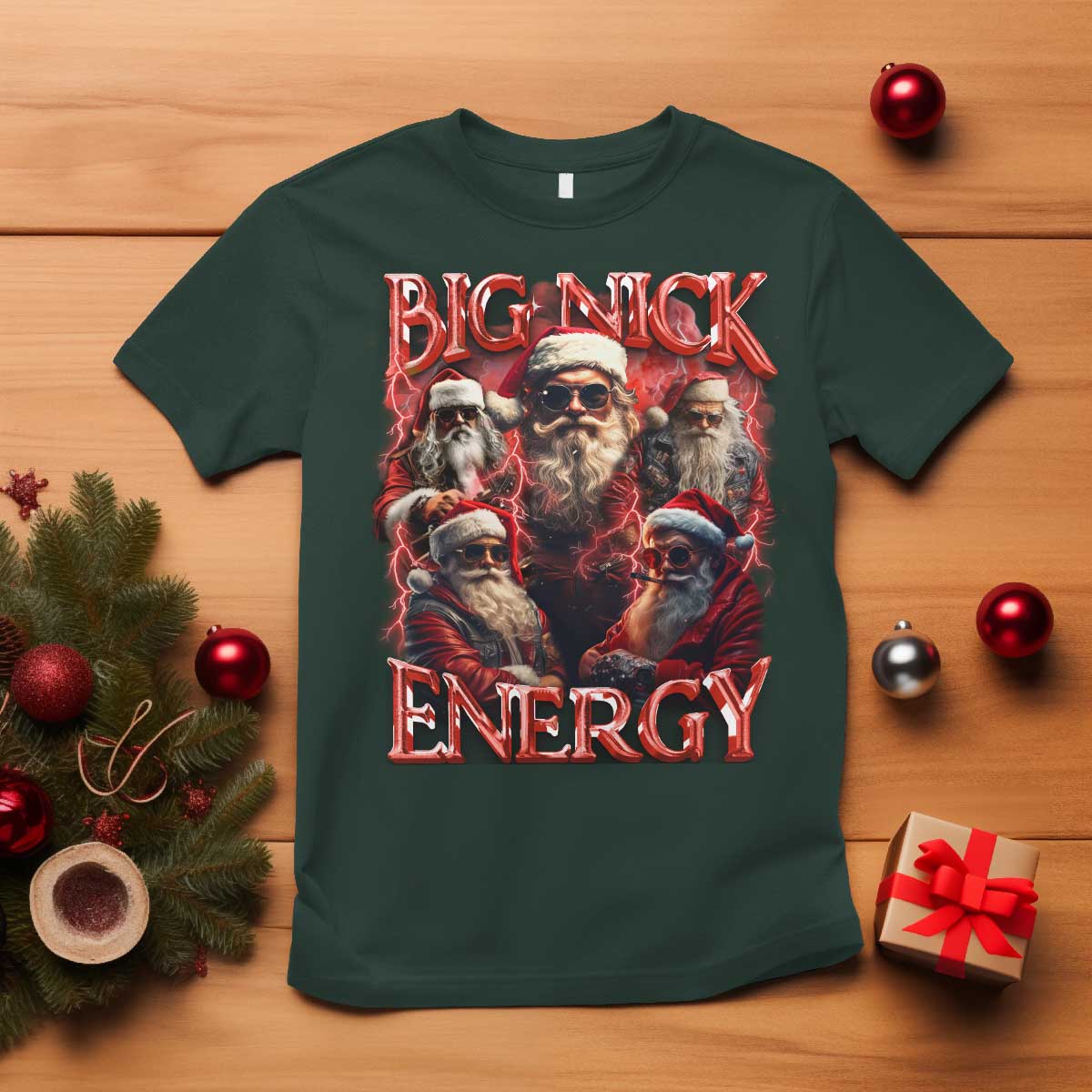 christmas-santa-t-shirt-big-nick-energy-bootleg-rap-tee