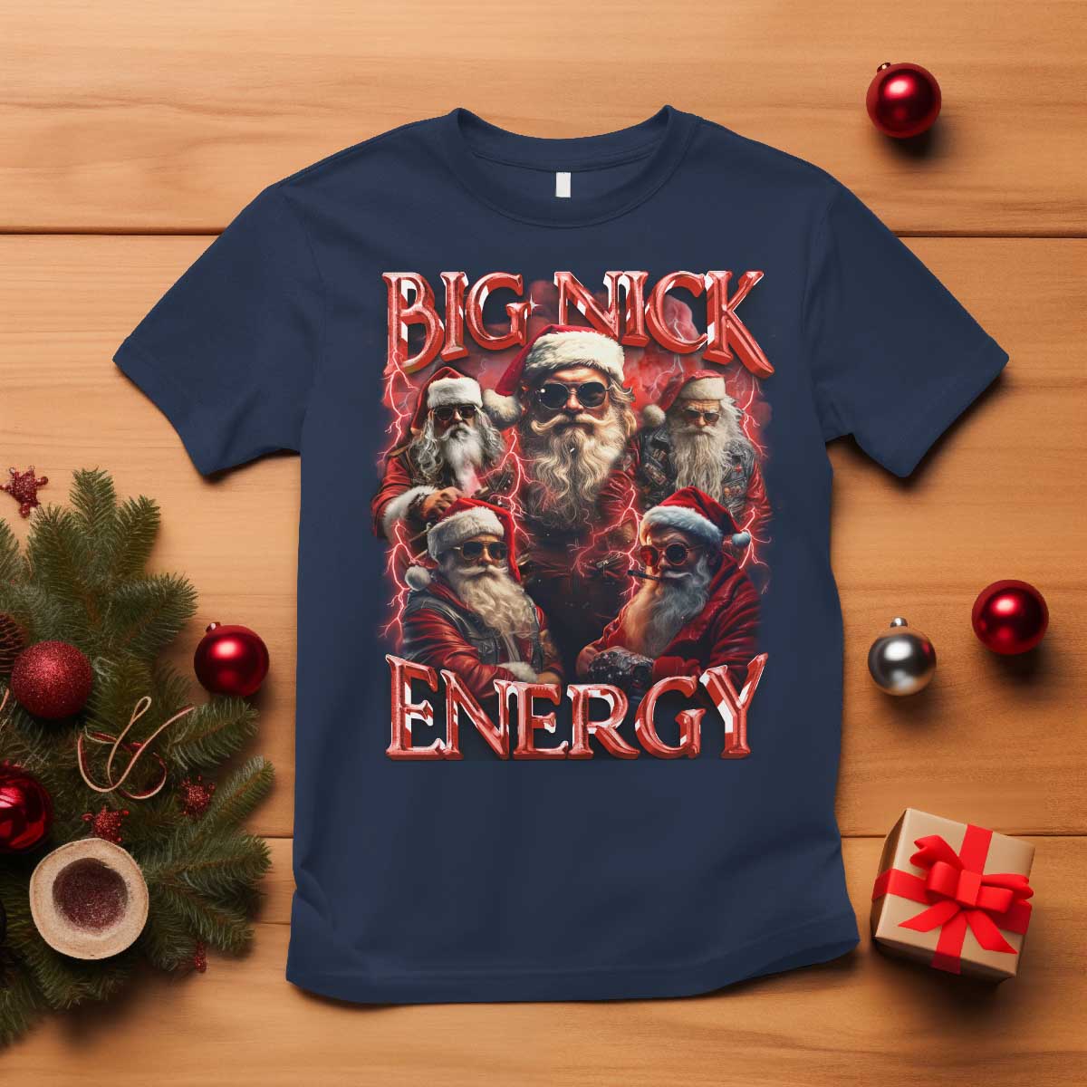 christmas-santa-t-shirt-big-nick-energy-bootleg-rap-tee