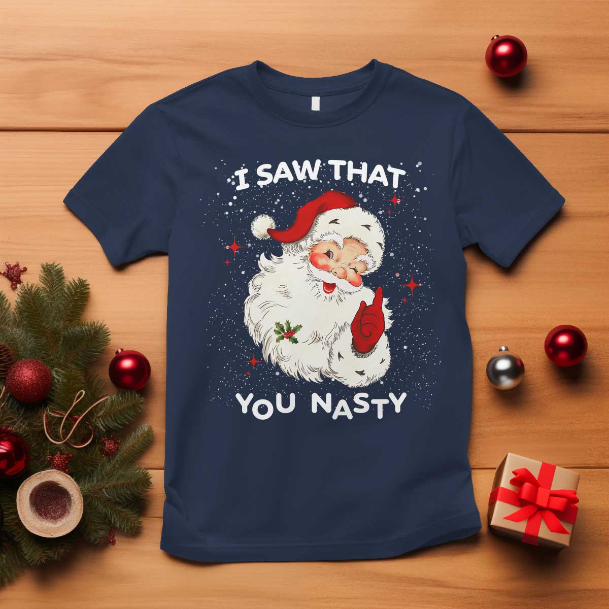 christmas-santa-t-shirt-vintage-i-saw-that-you-naughty