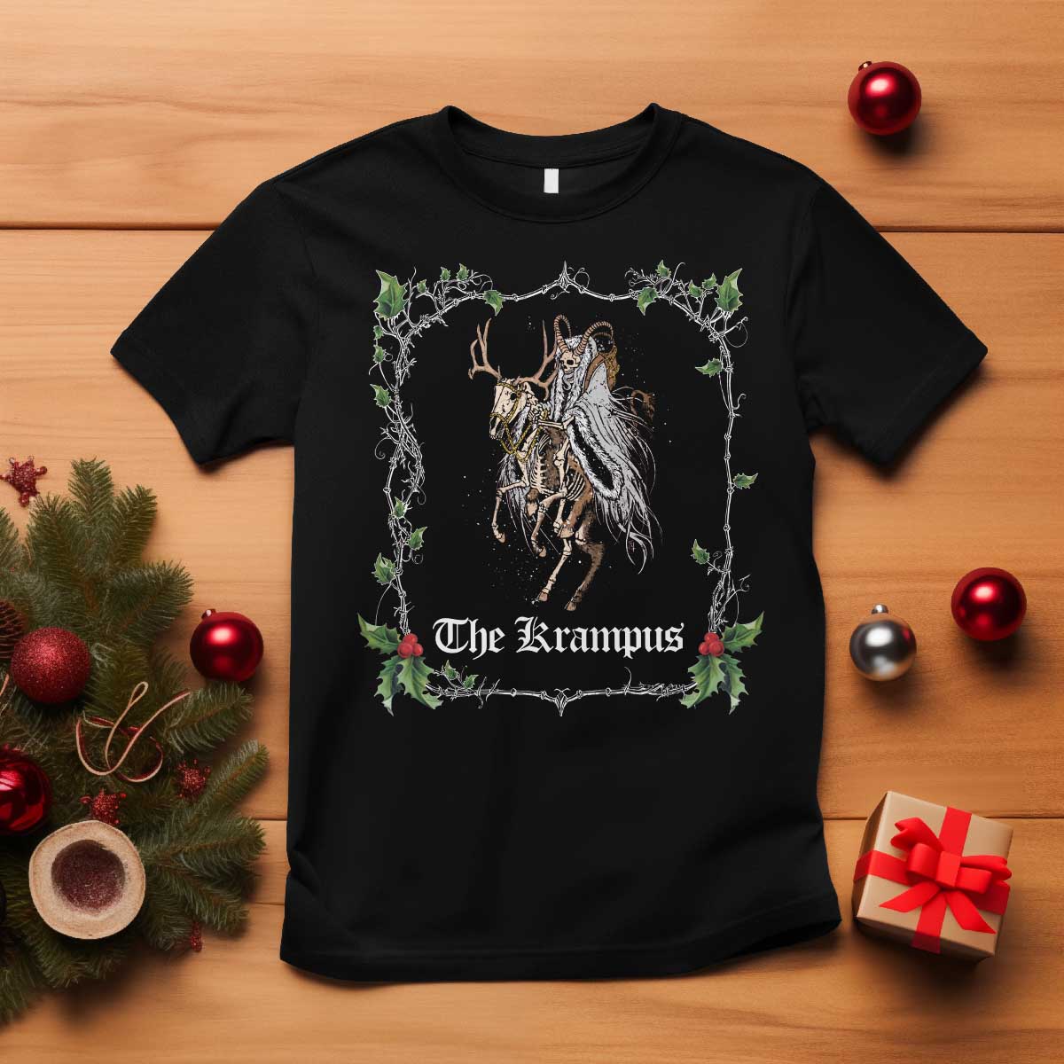 christmas-krampus-t-shirt-goth-xmas-krampus-reindeer-skull-ugly-sweater-evil-pajama