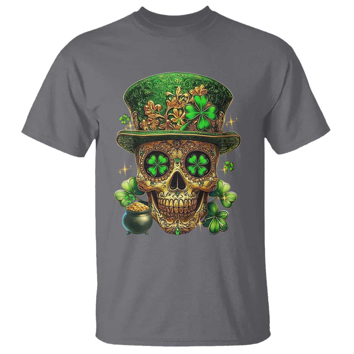 sugar-skull-st-patrick-day-t-shirt-de-los-muertos-lucky-shamrock