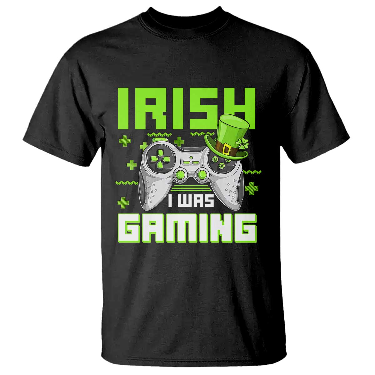 funny-gamer-st-patricks-day-t-shirt-irish-i-was-gaming-video-games-lovers