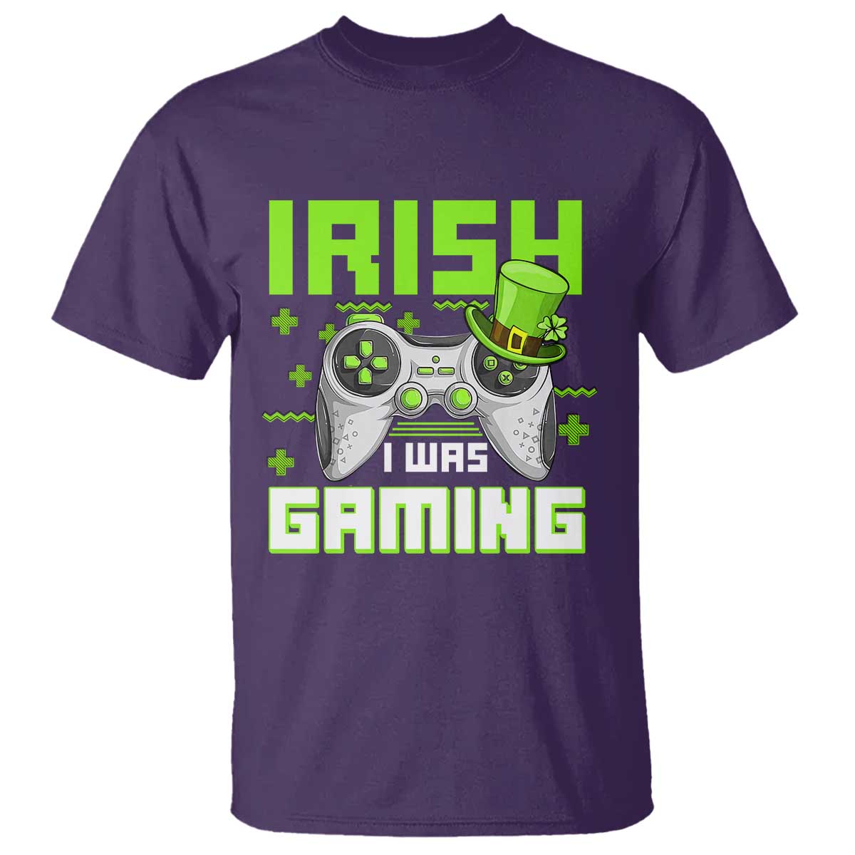 funny-gamer-st-patricks-day-t-shirt-irish-i-was-gaming-video-games-lovers