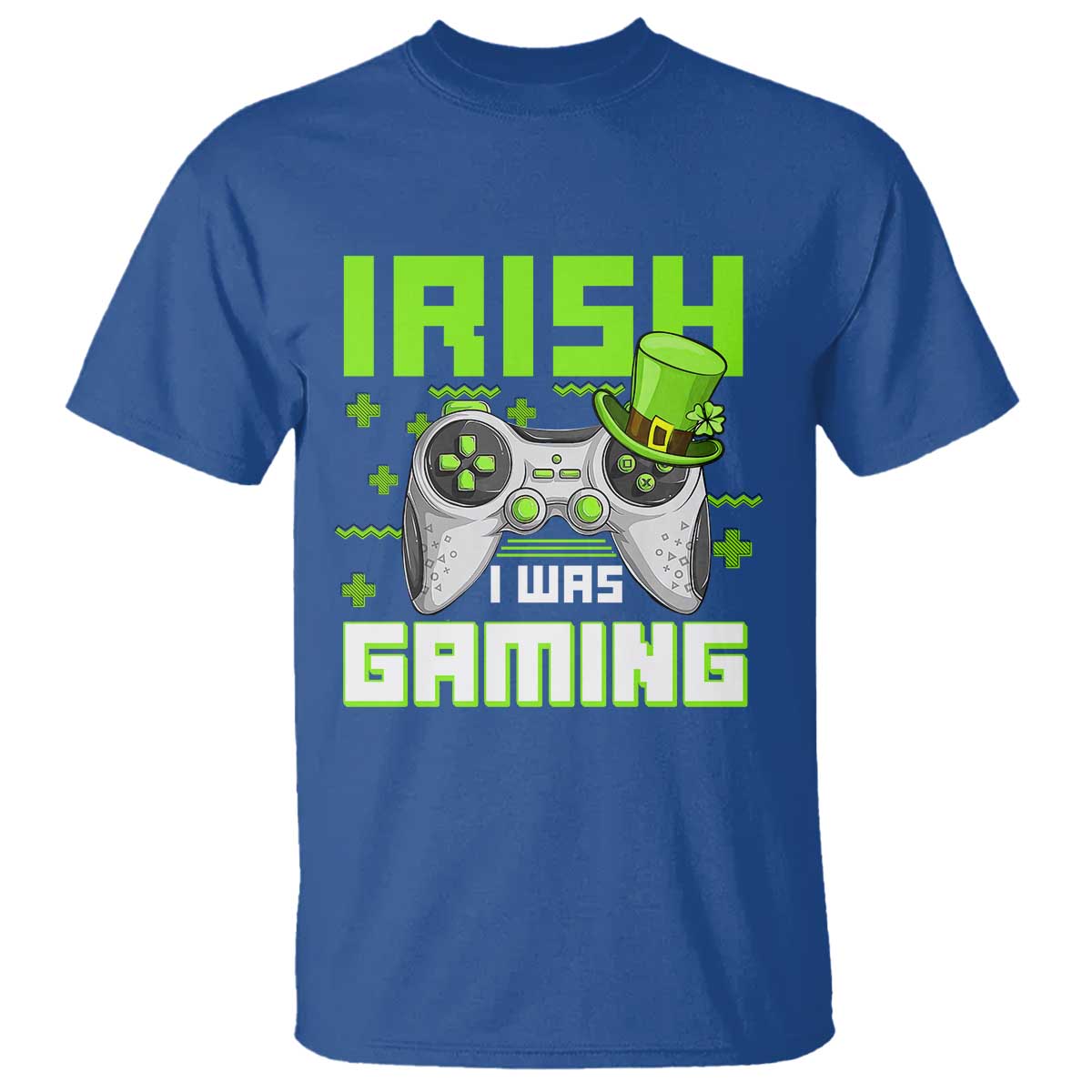 funny-gamer-st-patricks-day-t-shirt-irish-i-was-gaming-video-games-lovers