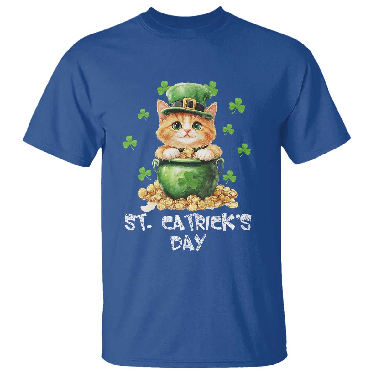 st-patricks-day-irish-cat-t-shirt-kitty-saint-pattys-lucky-shamrocks