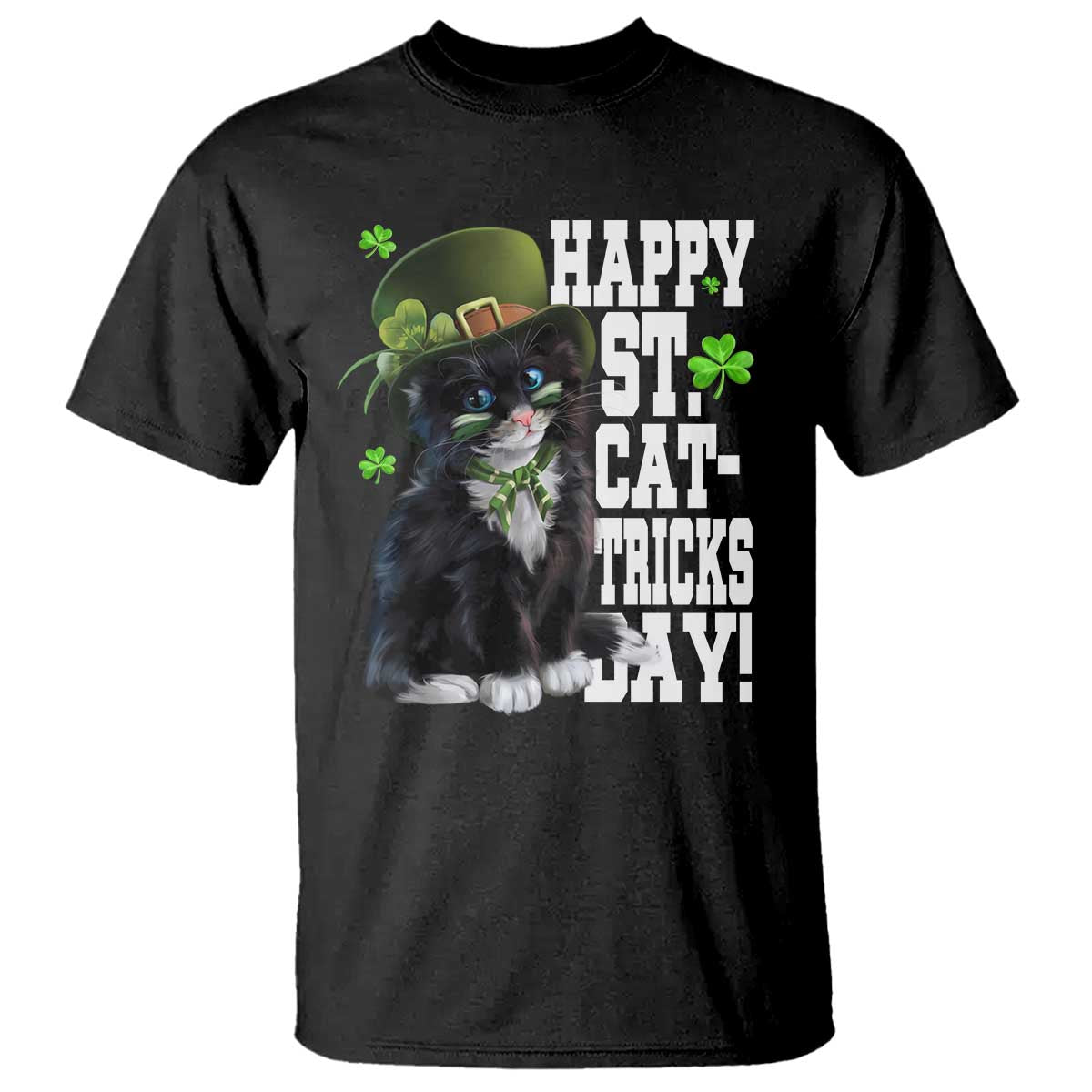 shamrock-cat-st-patricks-day-t-shirt-kitty-mom-gift