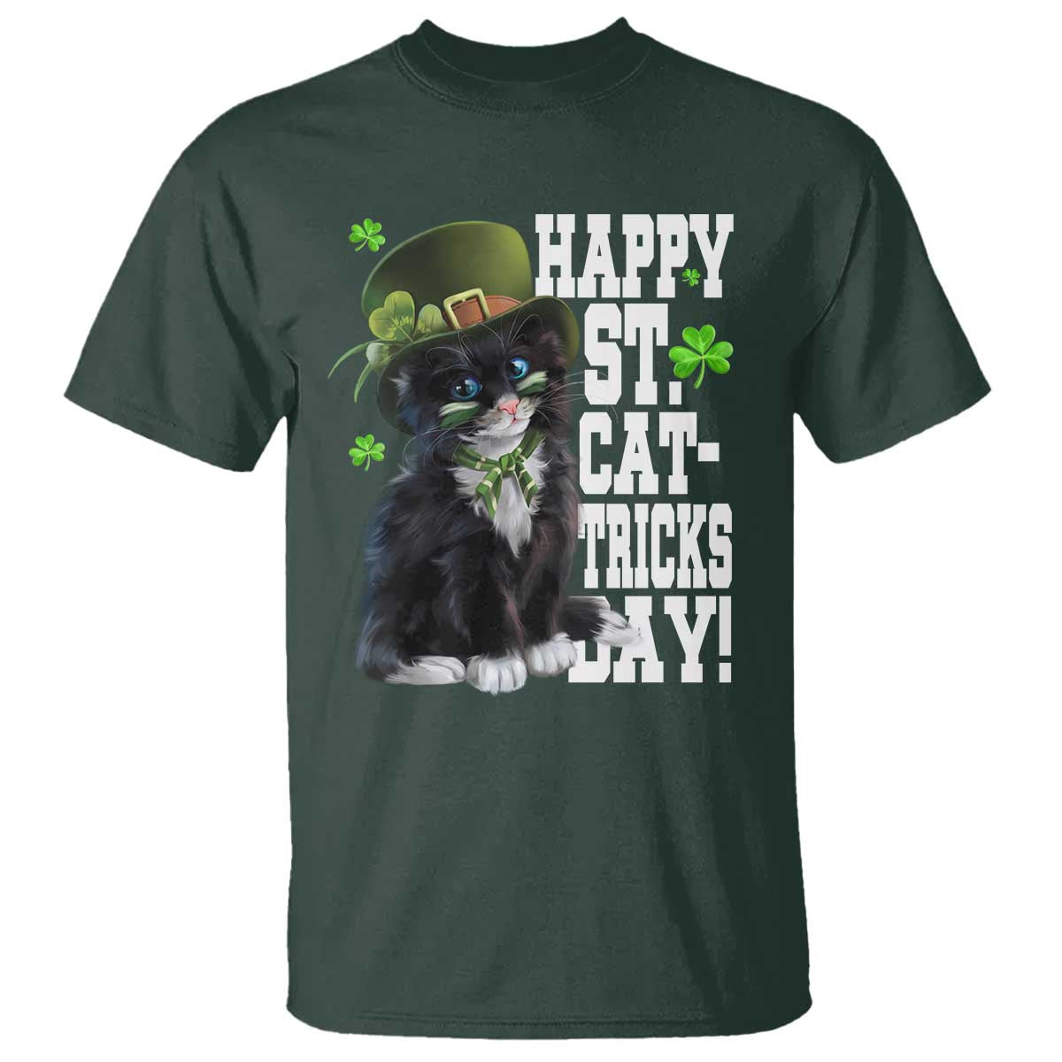shamrock-cat-st-patricks-day-t-shirt-kitty-mom-gift