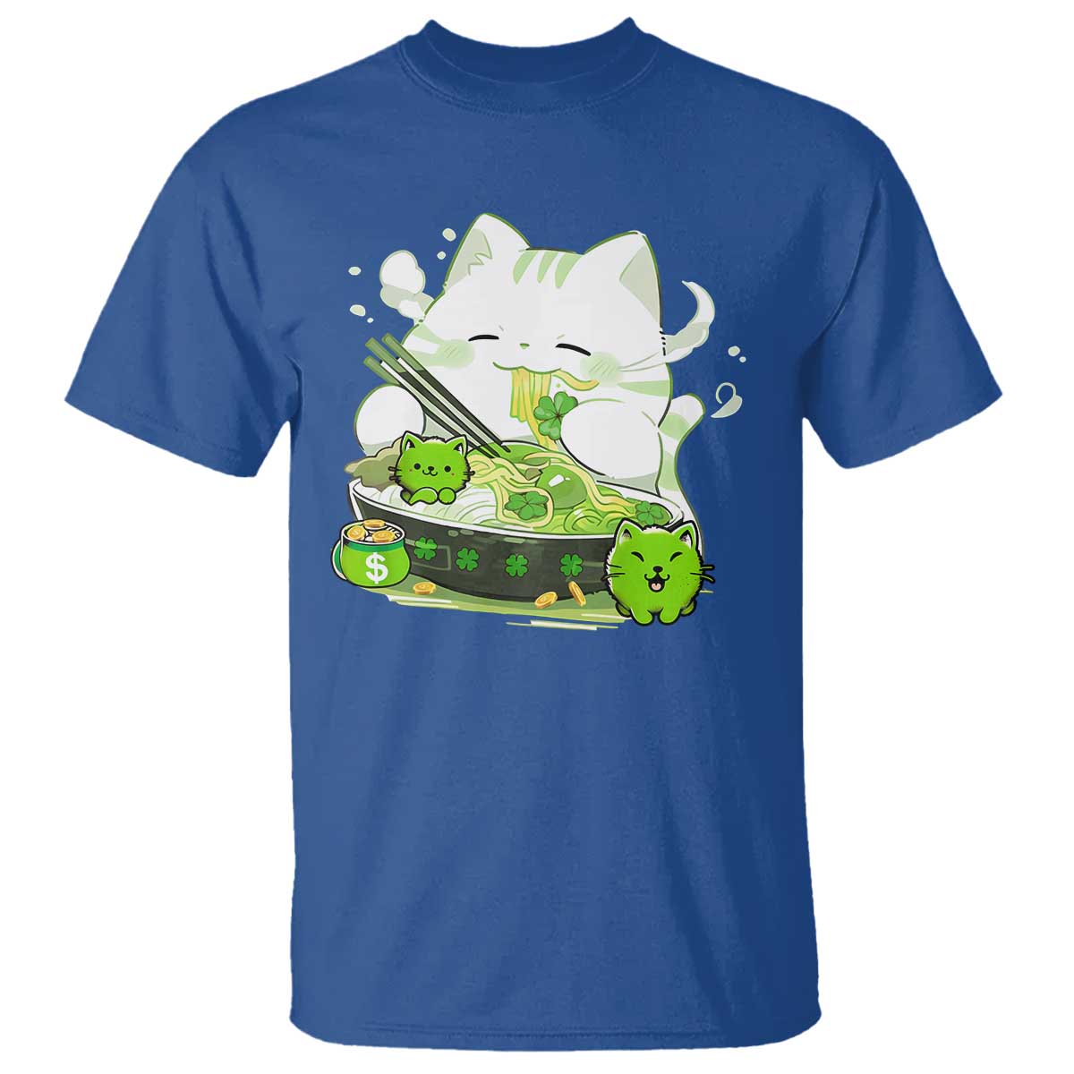 st-patricks-day-cats-t-shirt-irish-eating-ramen-noodles-cute-anime-shamrocks
