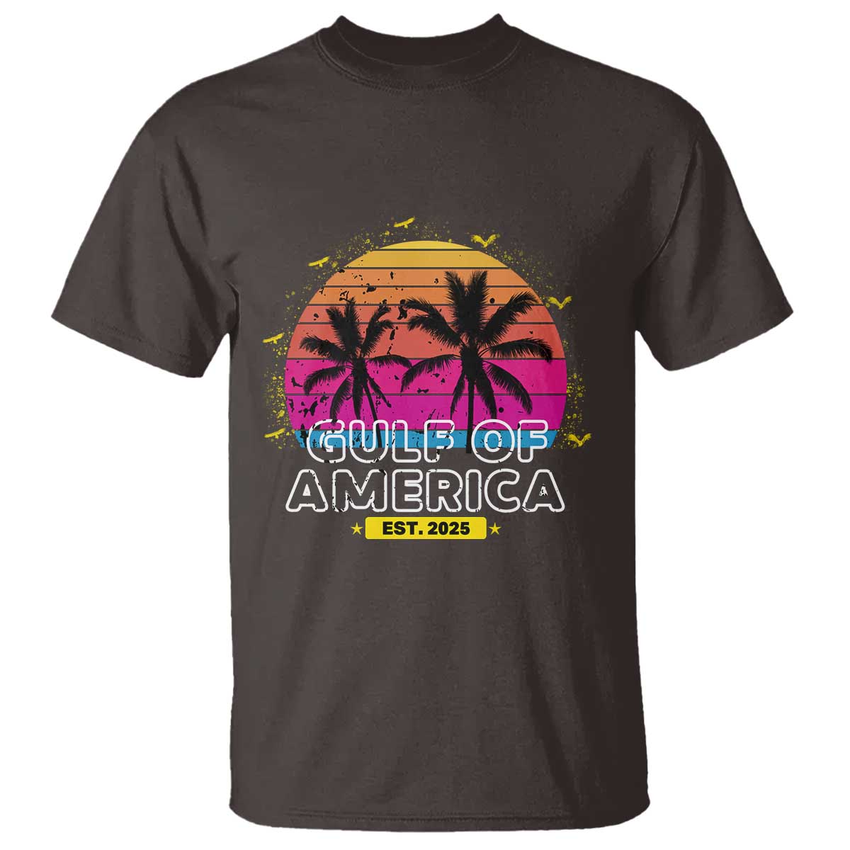 welcome-to-americas-gulf-t-shirt-est-2025-retro-vintage-summer-vibes