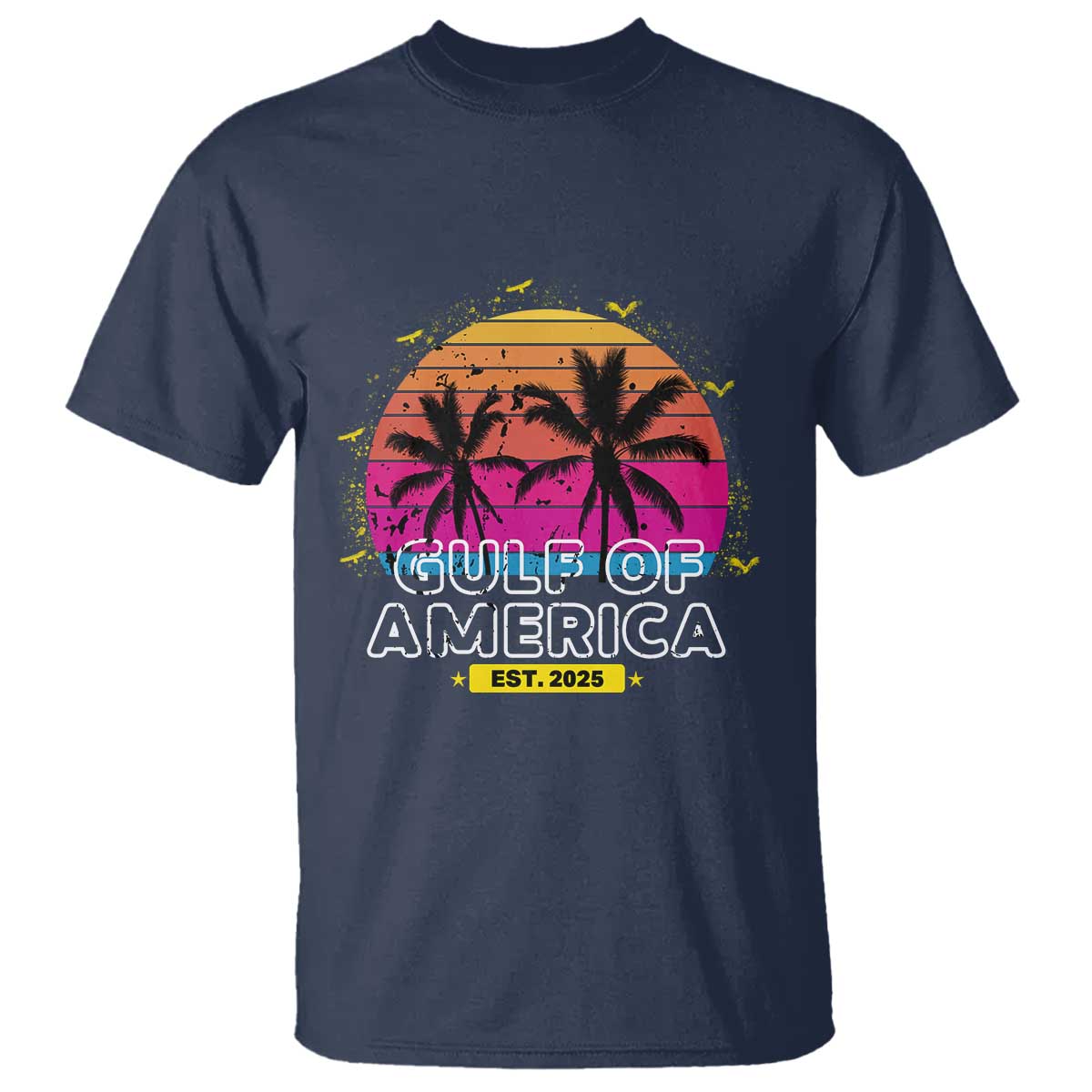 welcome-to-americas-gulf-t-shirt-est-2025-retro-vintage-summer-vibes