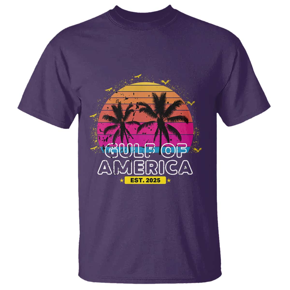 welcome-to-americas-gulf-t-shirt-est-2025-retro-vintage-summer-vibes