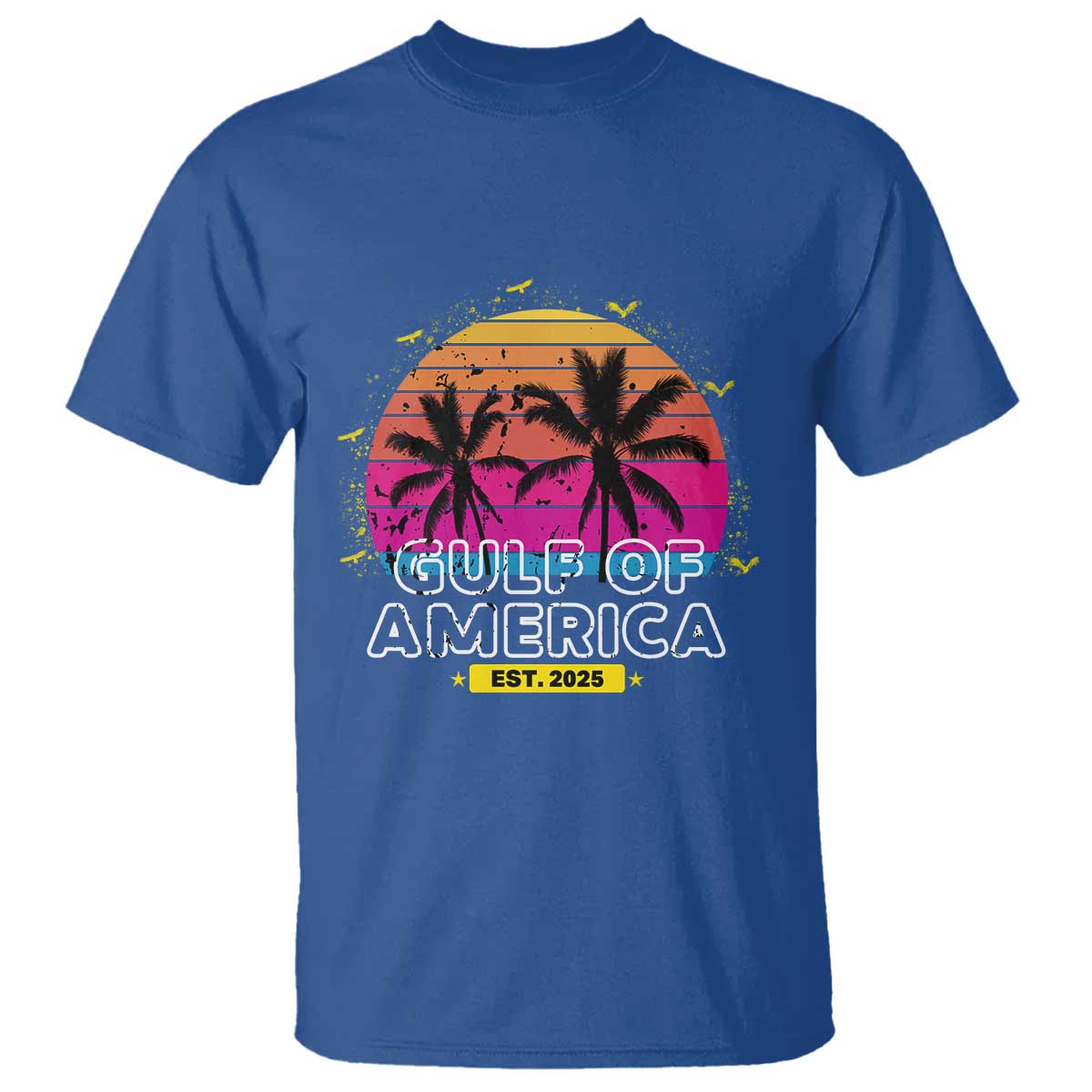 welcome-to-americas-gulf-t-shirt-est-2025-retro-vintage-summer-vibes