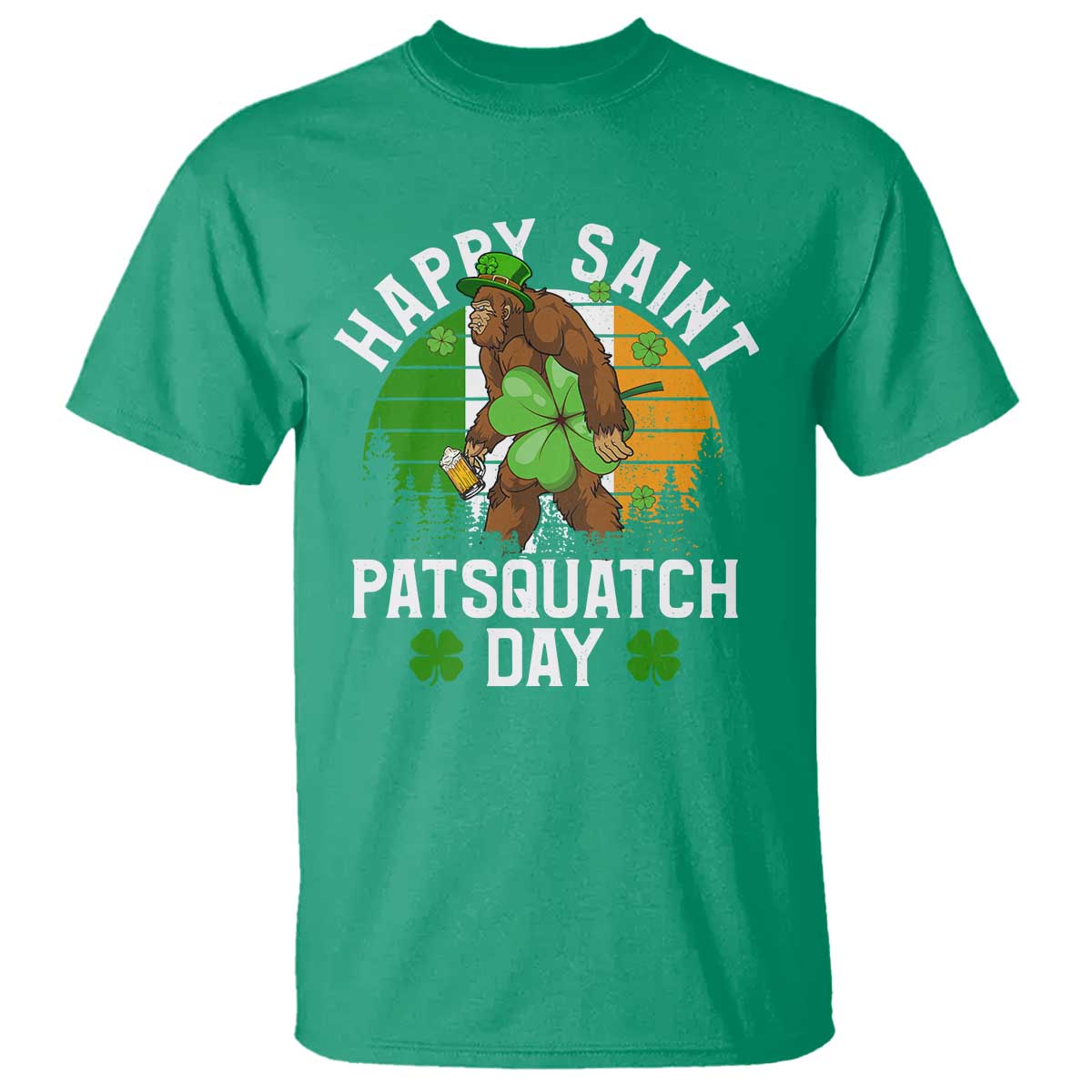 st-patricks-day-bigfoot-t-shirt-irish-shamrock-sasquatch-beer-lovers