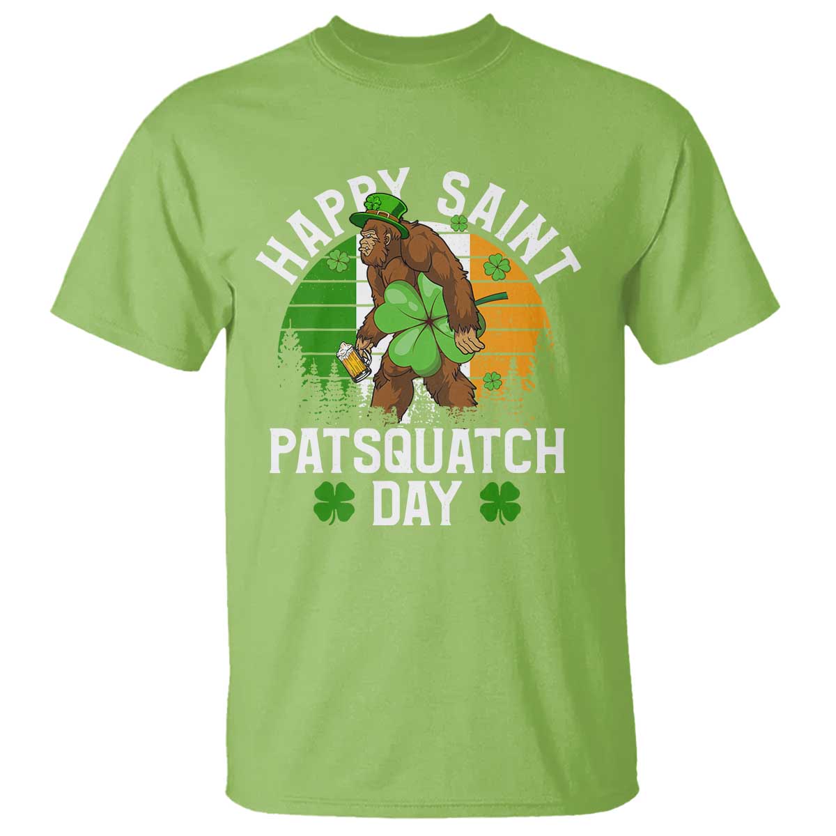 st-patricks-day-bigfoot-t-shirt-irish-shamrock-sasquatch-beer-lovers