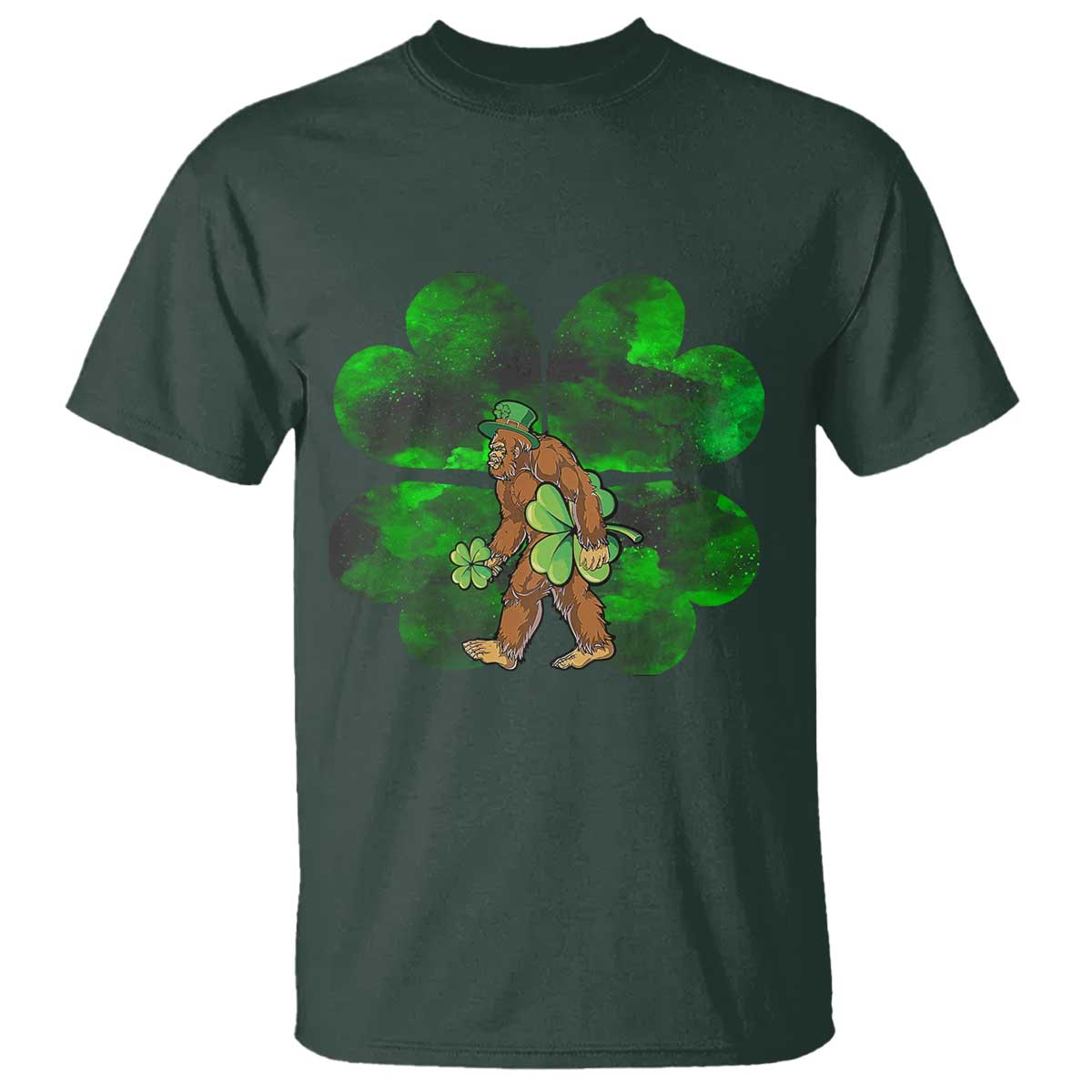 st-patricks-day-lucky-shamrock-bigfoot-t-shirt-funny-sasquatch-irish