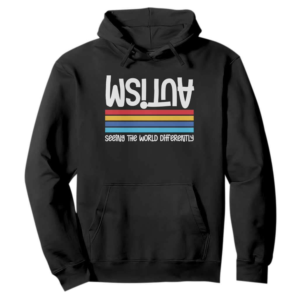 Autism Support Hoodie Seeing the World Differently ASD Month