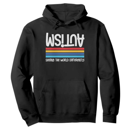 Autism Support Hoodie Seeing the World Differently ASD Month