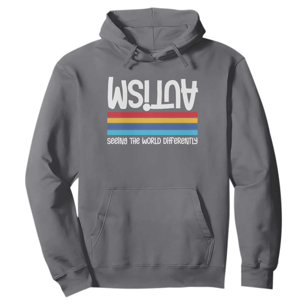Autism Support Hoodie Seeing the World Differently ASD Month
