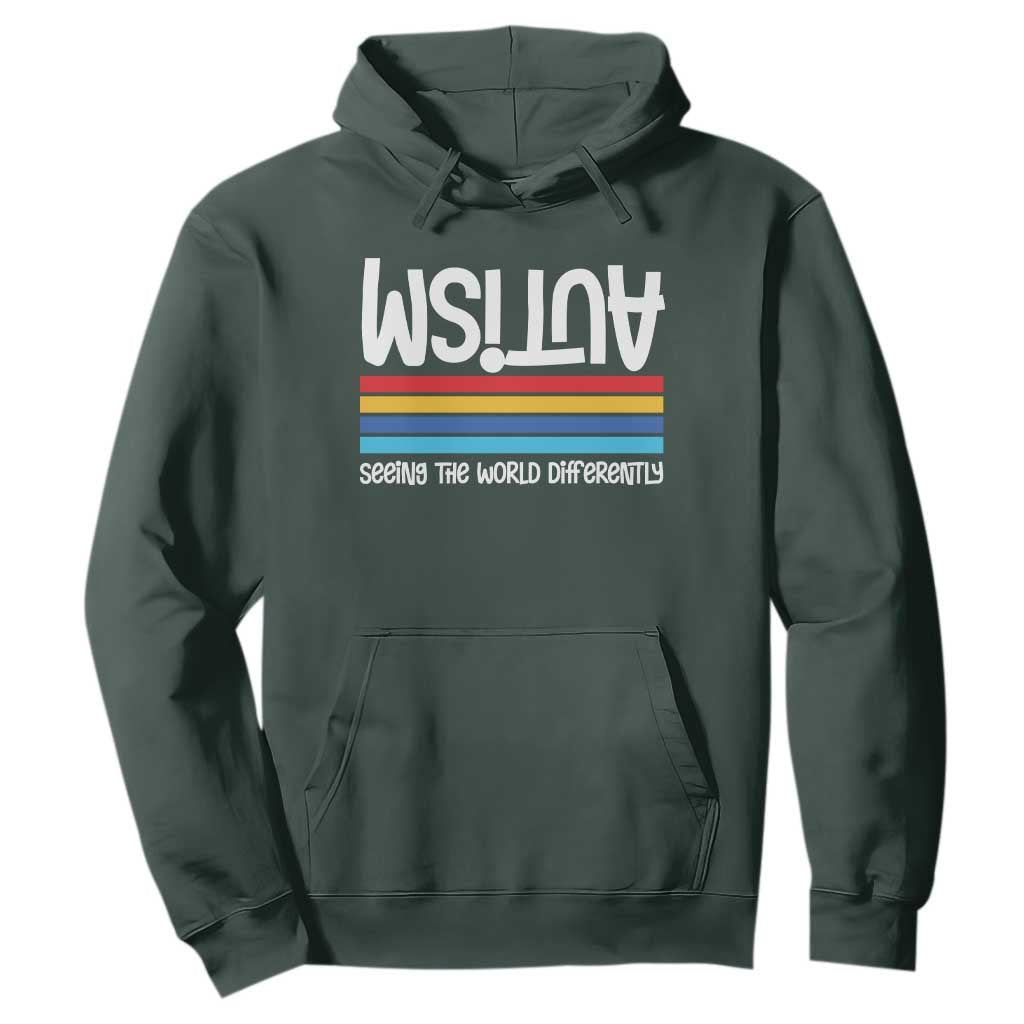 Autism Support Hoodie Seeing the World Differently ASD Month