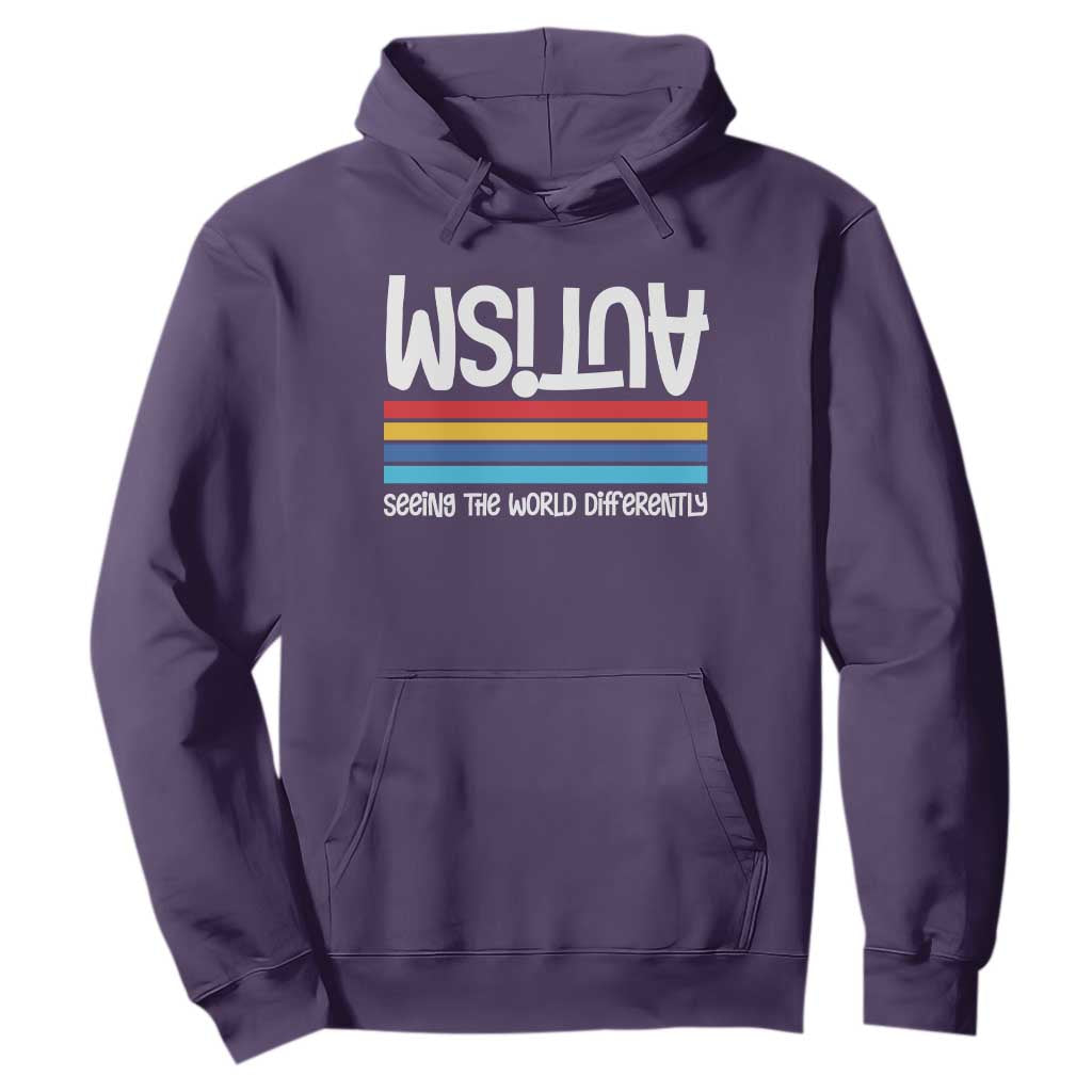 Autism Support Hoodie Seeing the World Differently ASD Month