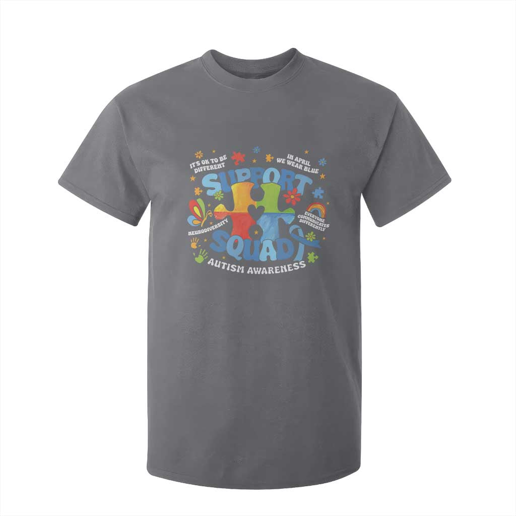 Autism Support Squad T Shirt For Kid