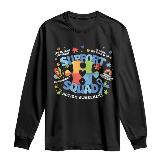 Autism Support Squad Long Sleeve Shirt