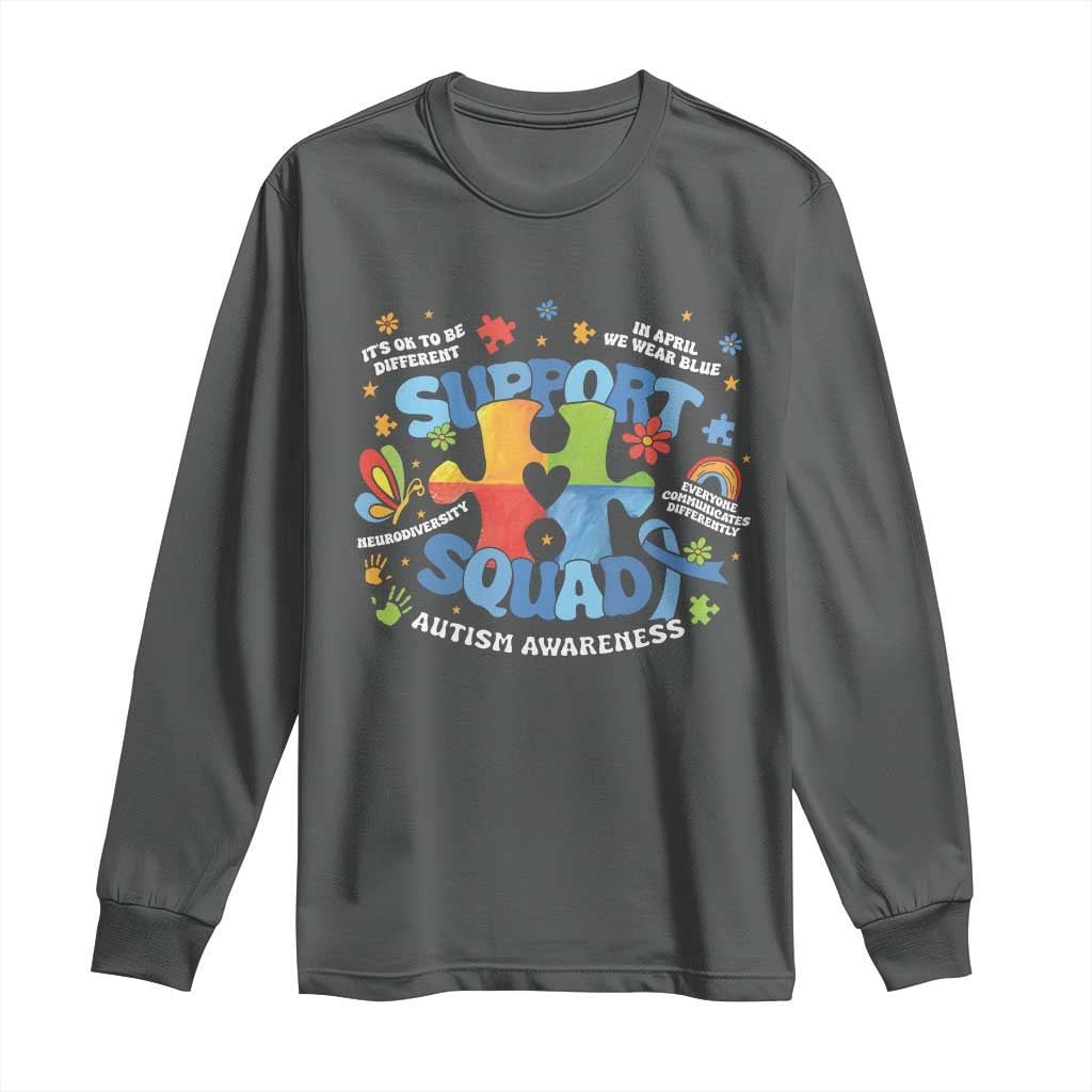 Autism Support Squad Long Sleeve Shirt