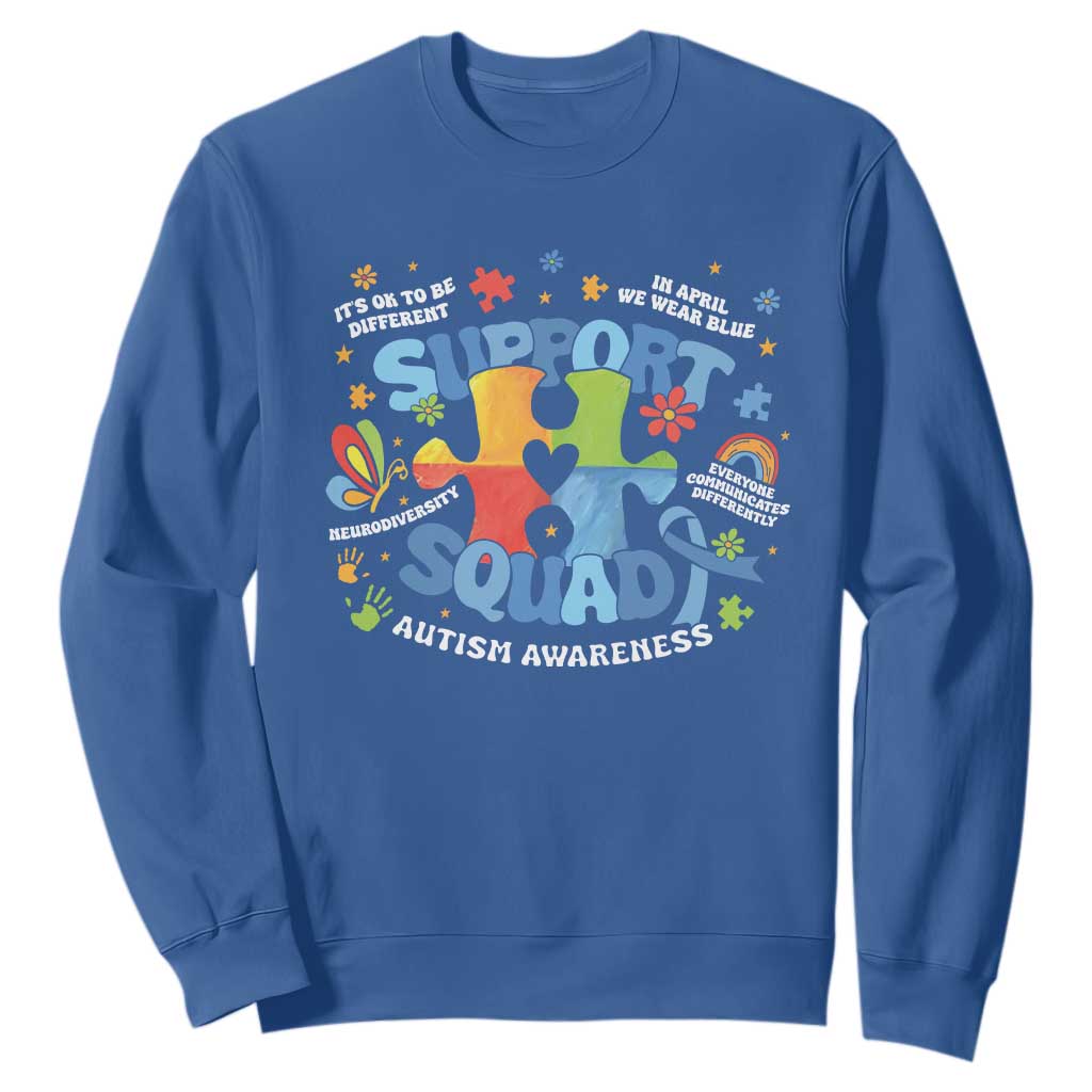 Autism Support Squad Sweatshirt
