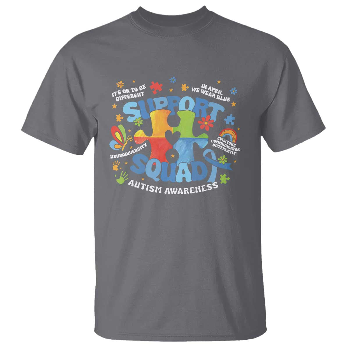 Autism Support Squad T Shirt