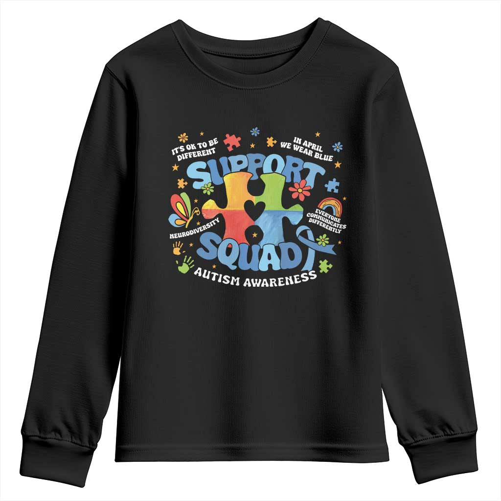 Autism Support Squad Youth Sweatshirt