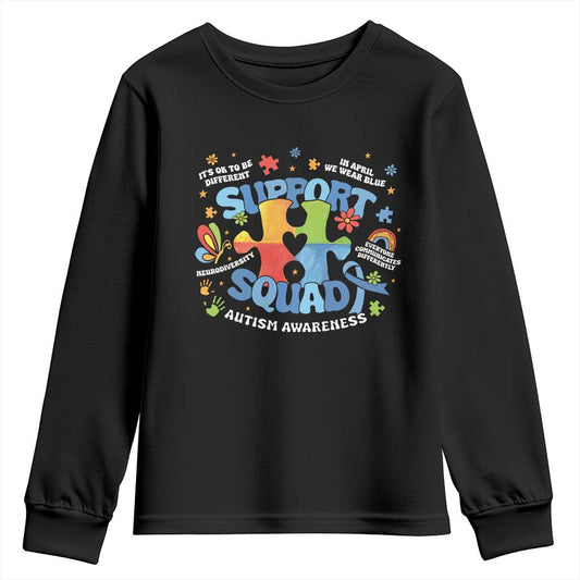 Autism Support Squad Youth Sweatshirt