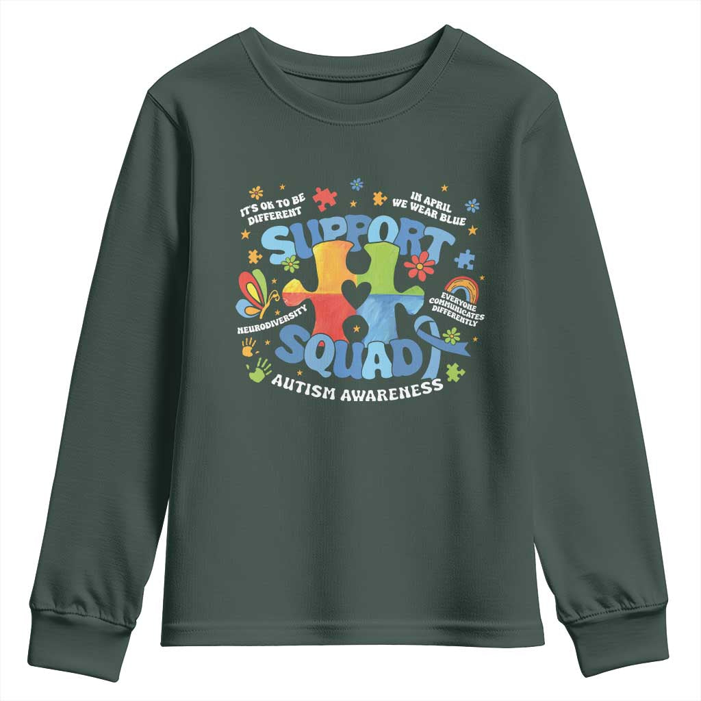 Autism Support Squad Youth Sweatshirt