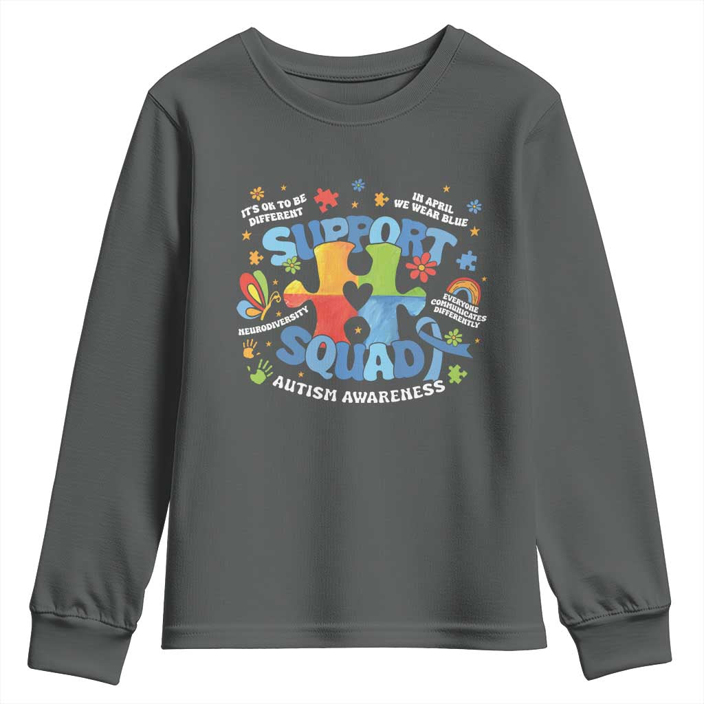 Autism Support Squad Youth Sweatshirt