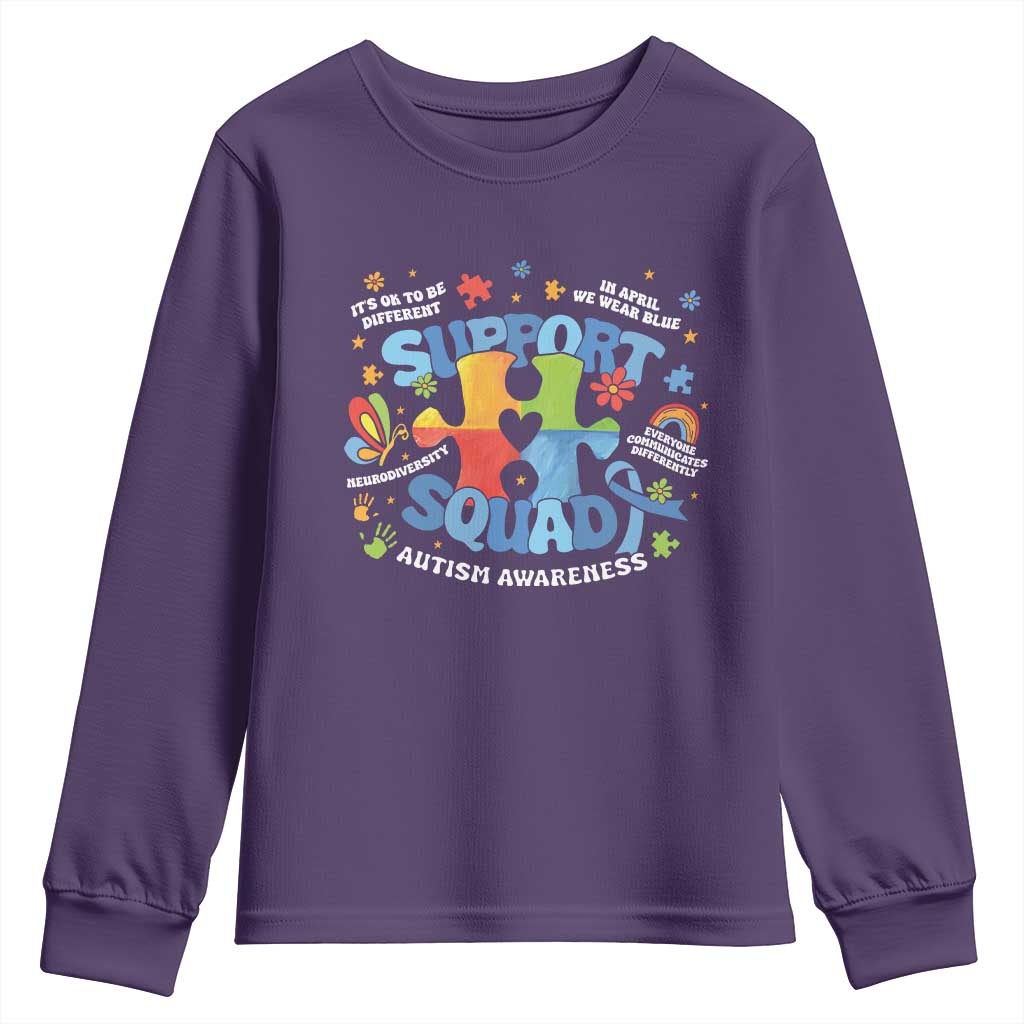 Autism Support Squad Youth Sweatshirt