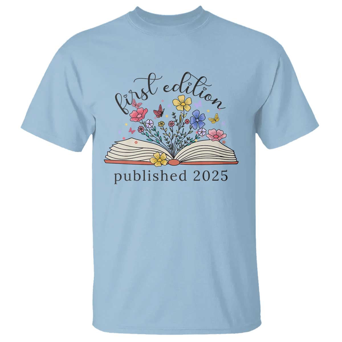 first-edition-published-2025-t-shirt-littlest-bookworm-funny-annoucement-baby-shower