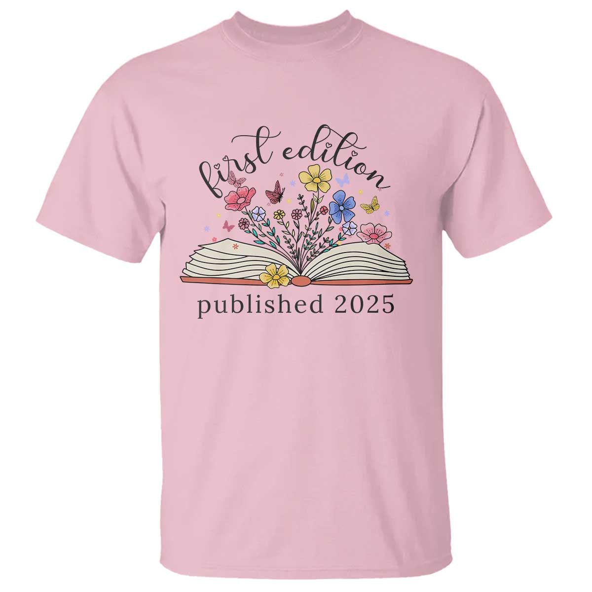 first-edition-published-2025-t-shirt-littlest-bookworm-funny-annoucement-baby-shower